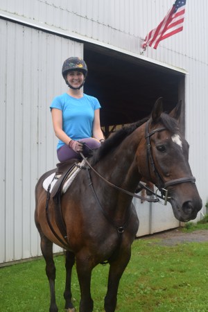 A look at the off side of the side saddle